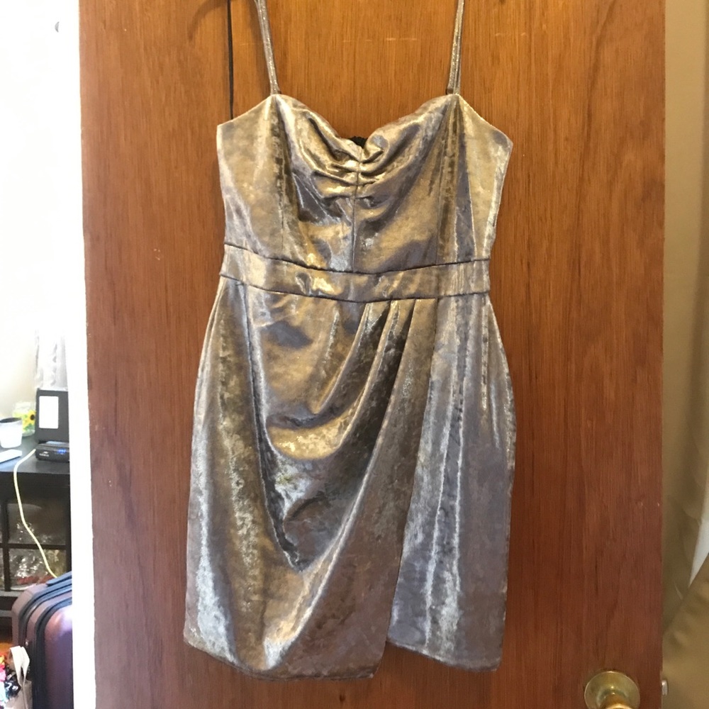 Zara Metallic Dress